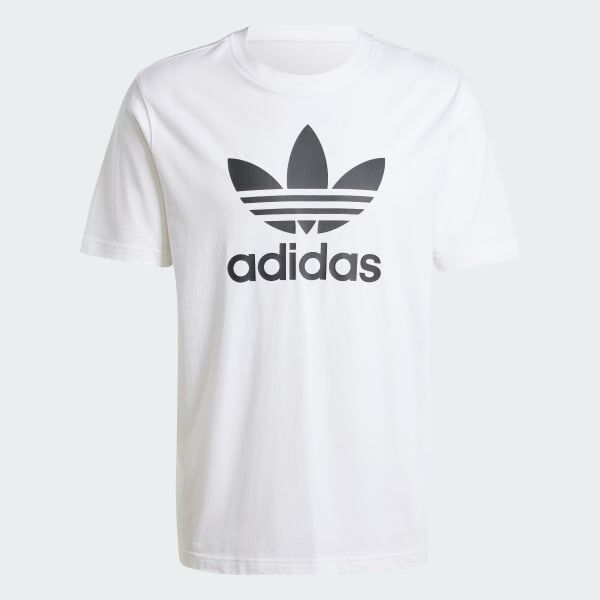 [S] ADIDAS WHITE TREFOIL T-SHIRT, IV5353-WHITE (SZZ895)