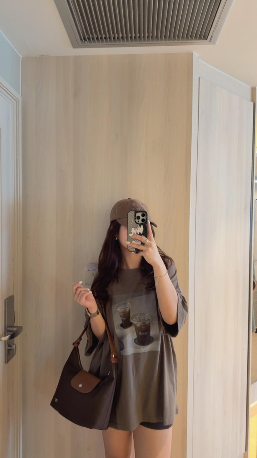 Coffee tee(灰綠色)