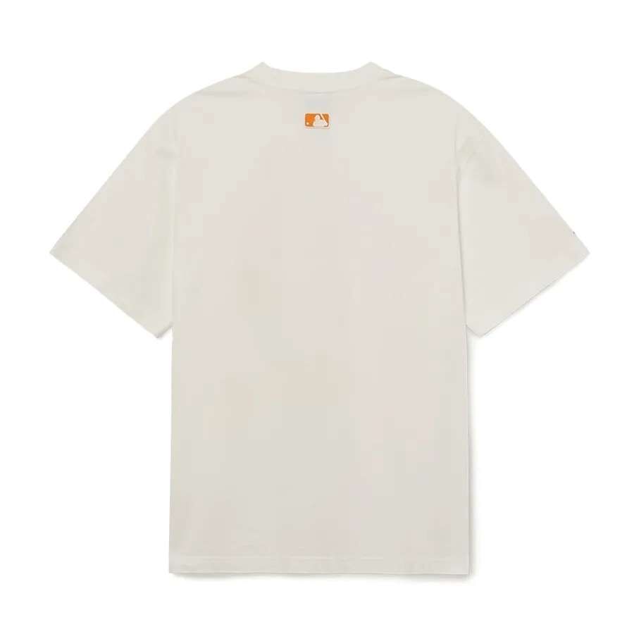 [S] MLB NY YANKESS SHORT SLEEVE T-SHIRT,CREAM, 3ATSM0333GP001-50CRS [FINAL SALE] (SMLB262)