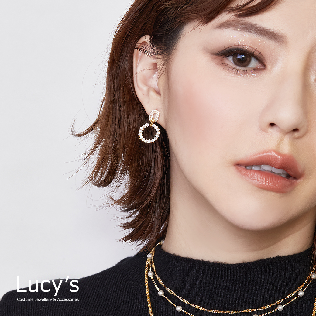 閃爍光圈 耳環 (三色) (127102/127103/127104)