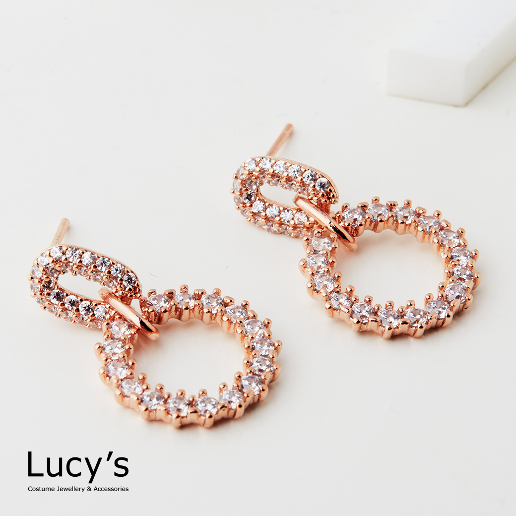 閃爍光圈 耳環 (三色) (127102/127103/127104)