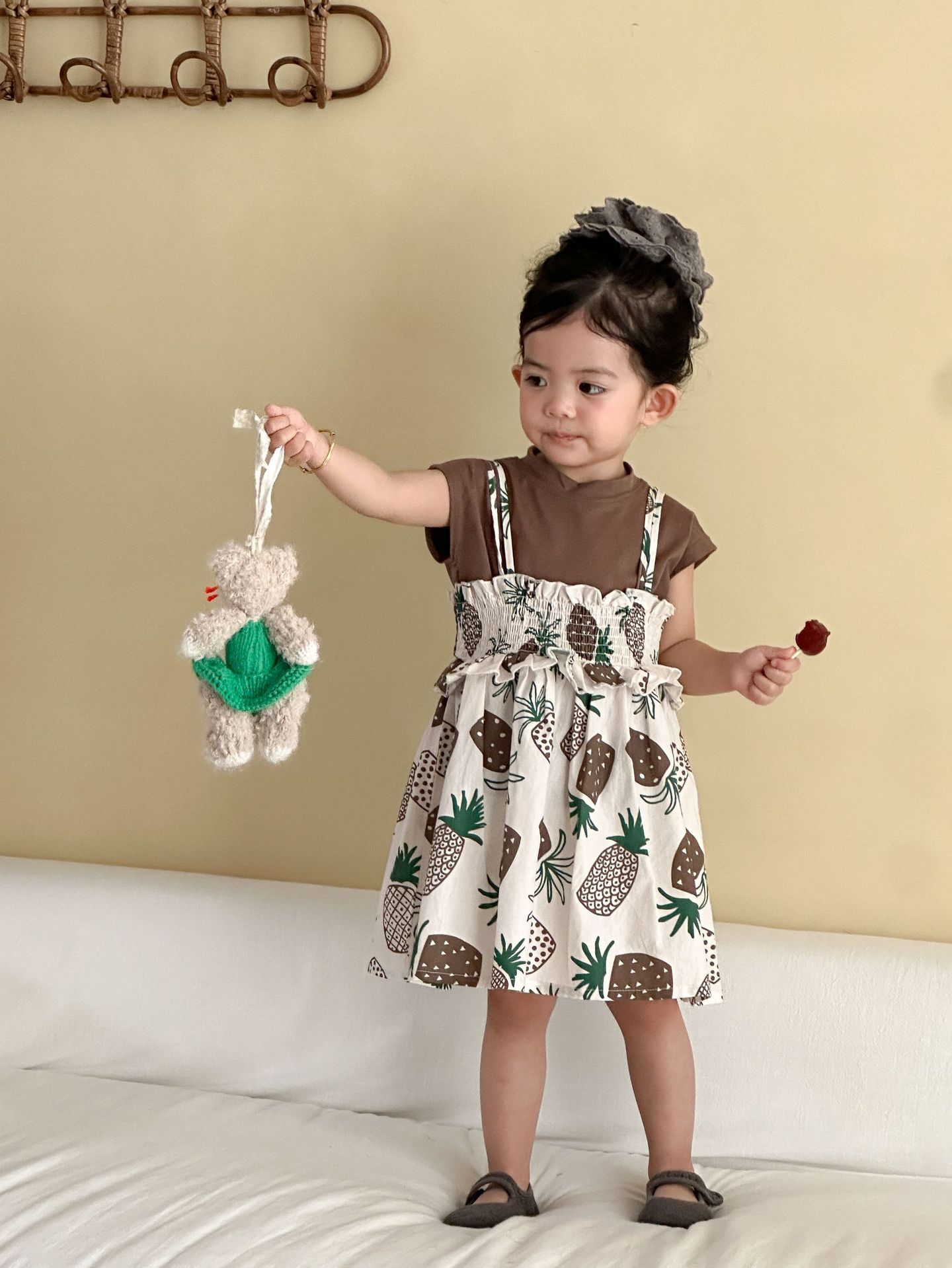 鳳梨園 短袖套裝/裙裝