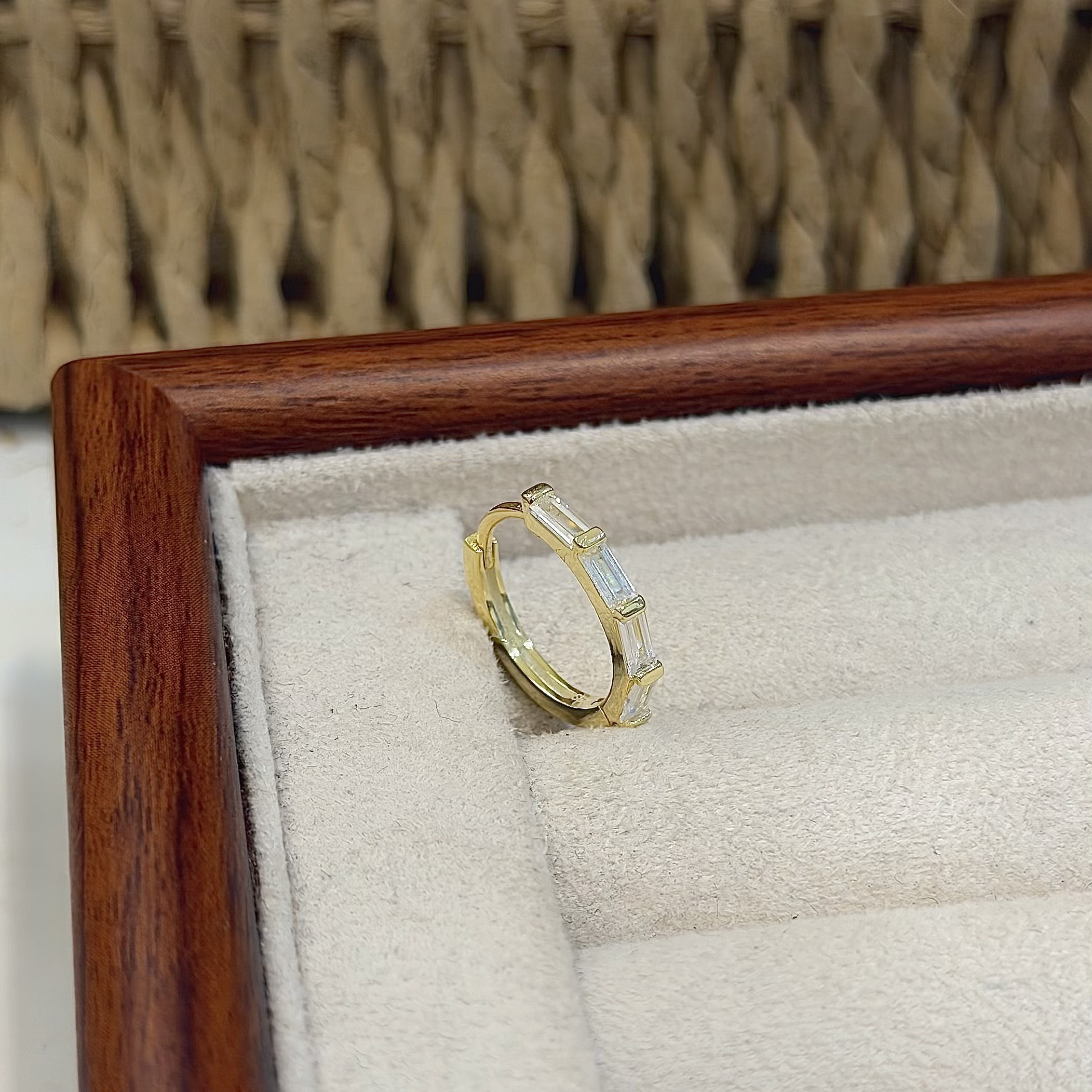 【單支販售】長鋯石純銀易扣