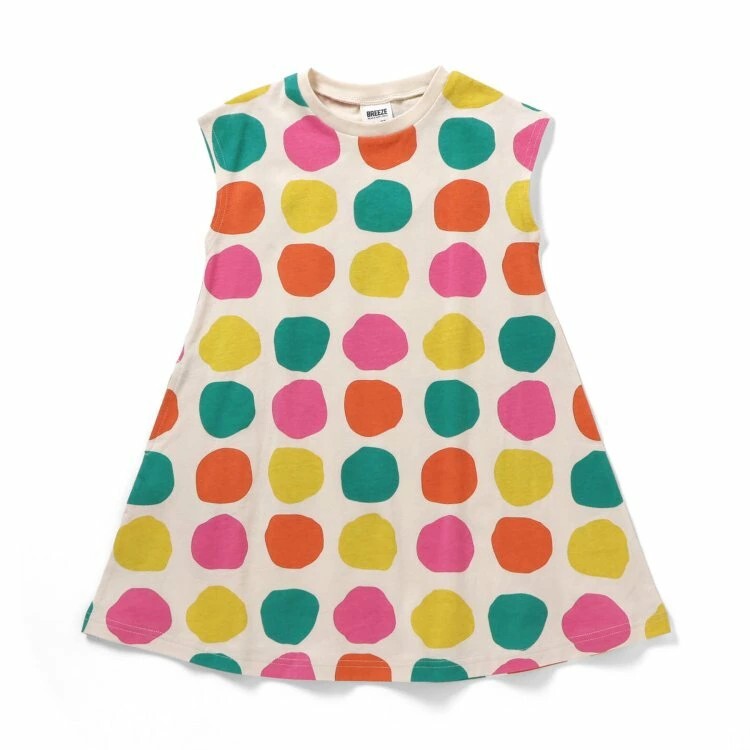 日本 90-140 復古普普風滿版洋裝 5色