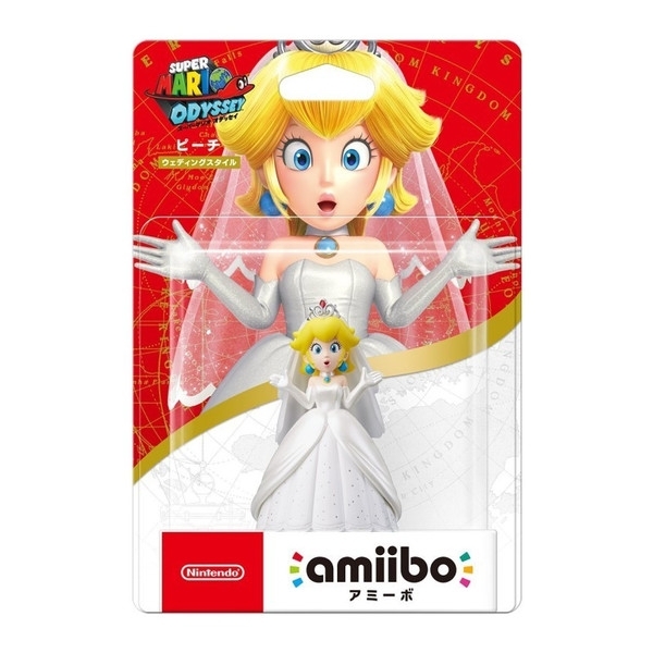 Nintendo Amiibo JP Peach (Odyssey) Figure 37482