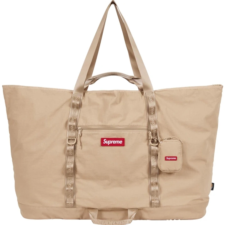 Supreme 26SS X-Large Tote Bag + Utility Pouch 超大托特包+小掛包