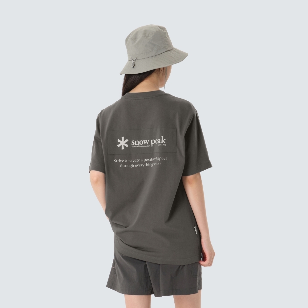 【預購】Snow Peak Aerocool 機能織標短袖 T-Shirt 雪鋒 S26MUF-TS24