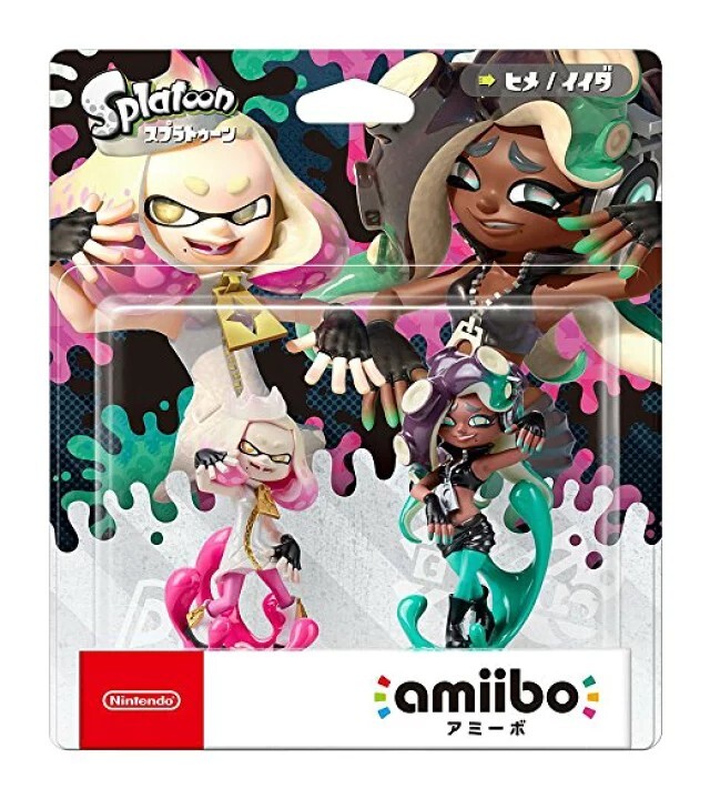 Nintendo Amiibo JP Splatoon Hime/Iida Figure 539523