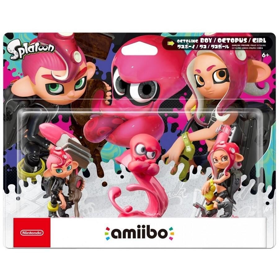 Nintendo Amiibo JP Octoling 3 In 1 (Splatoon) Figure 540499