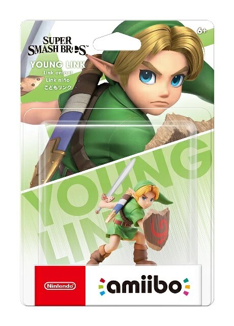 Nintendo Amiibo Young Link(Smash Bros) Figure 541458