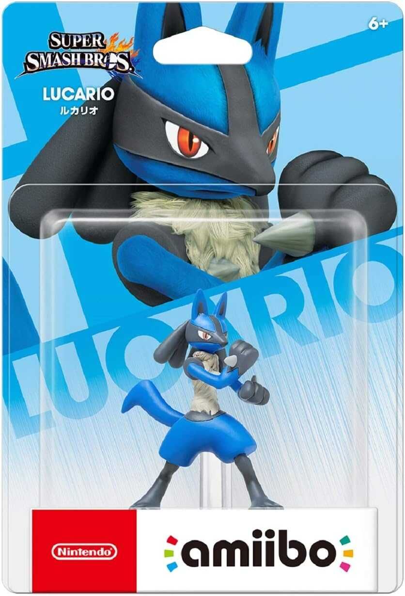 Nintendo Amiibo Lucario (Super Smash Bros) Figure 522426