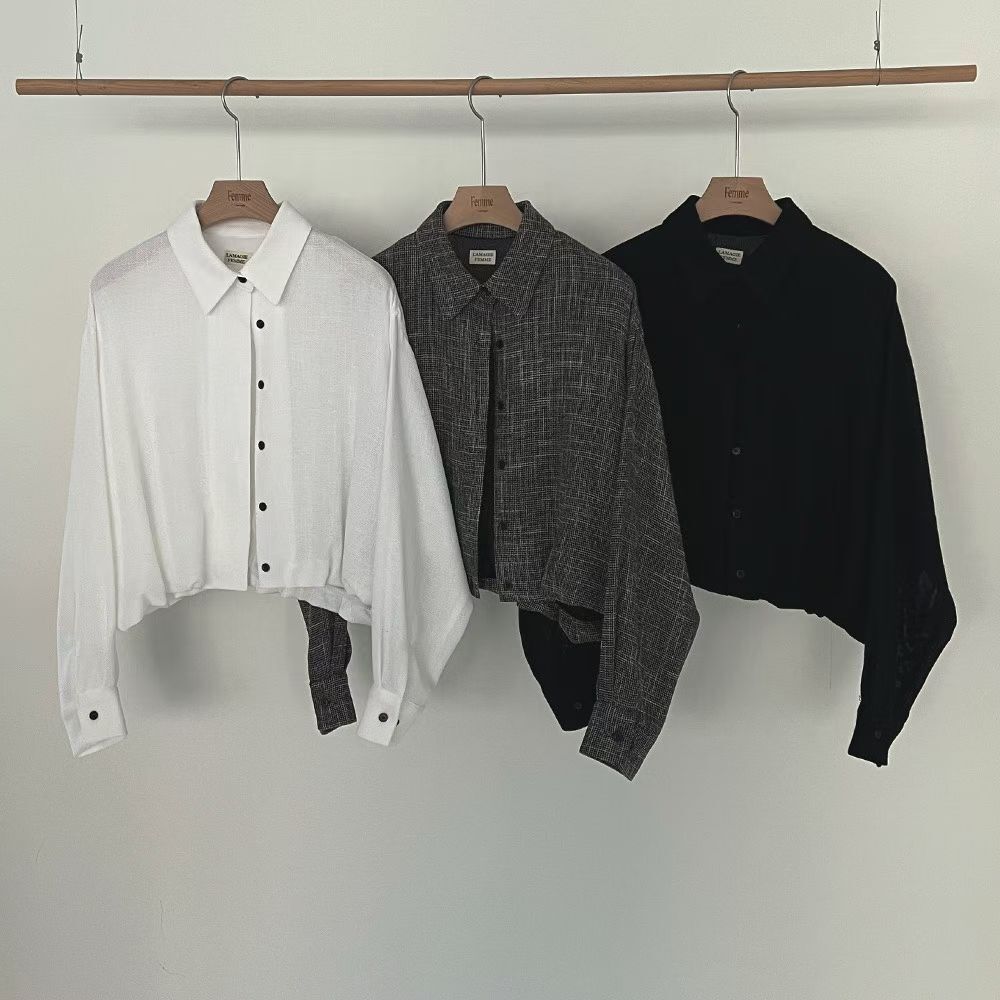 LF6015 蝙蝠袖襯衫