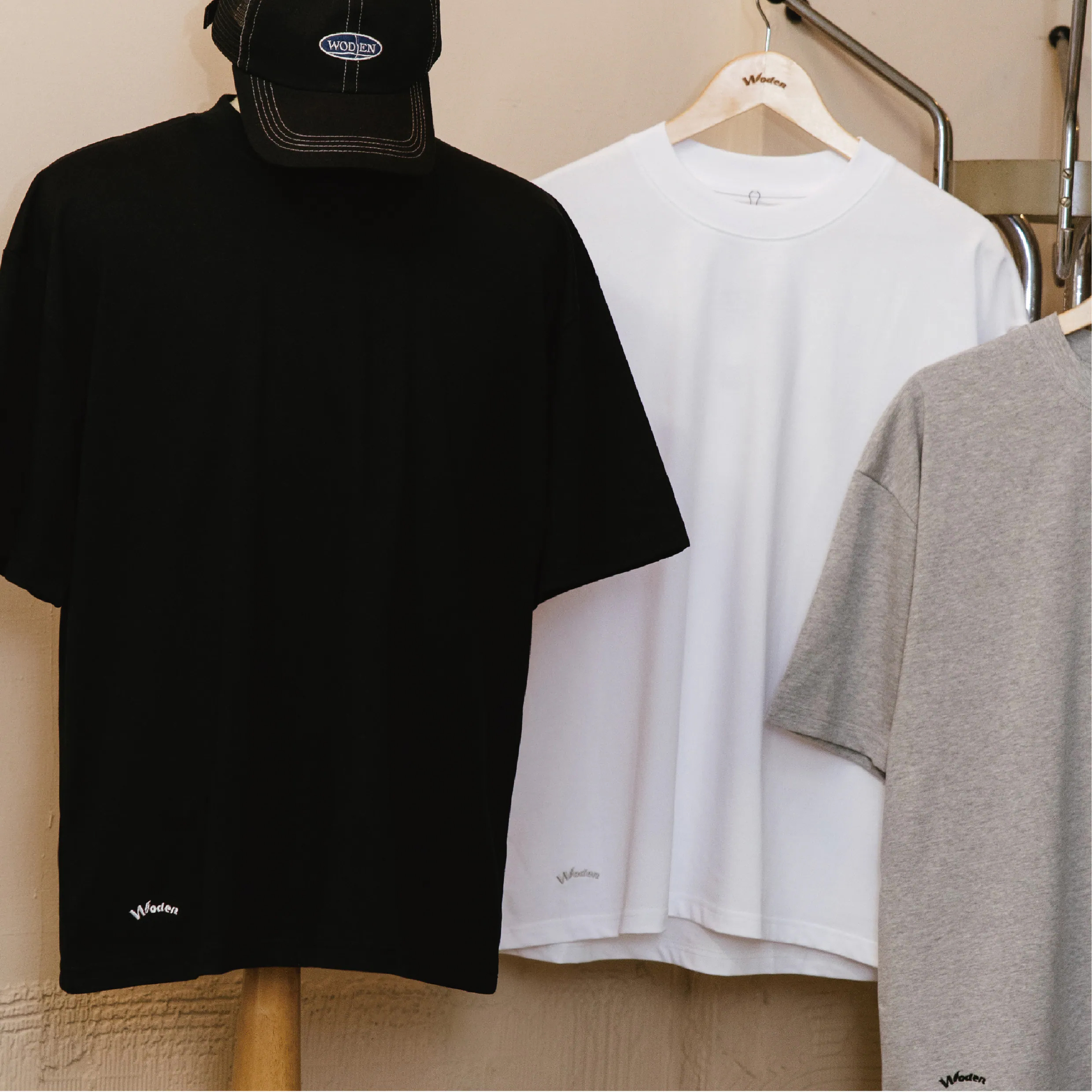 WODEN® Clean Cut Logo Tee 簡約短Tee