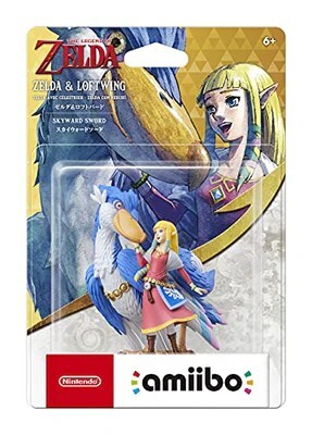 Nintendo Amiibo Zelda & Loftwing Figure 547894