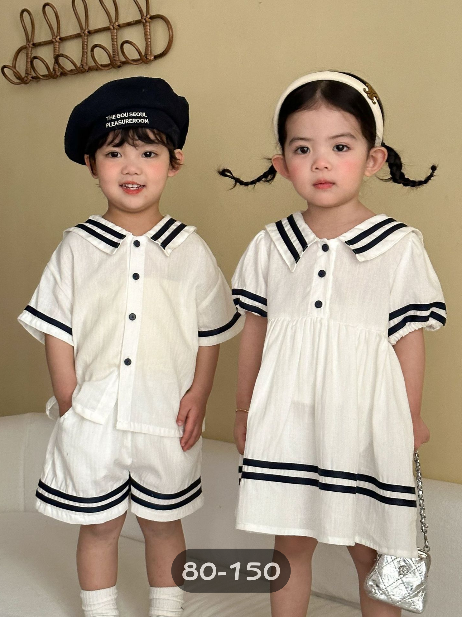 小海軍 短袖套裝/裙裝