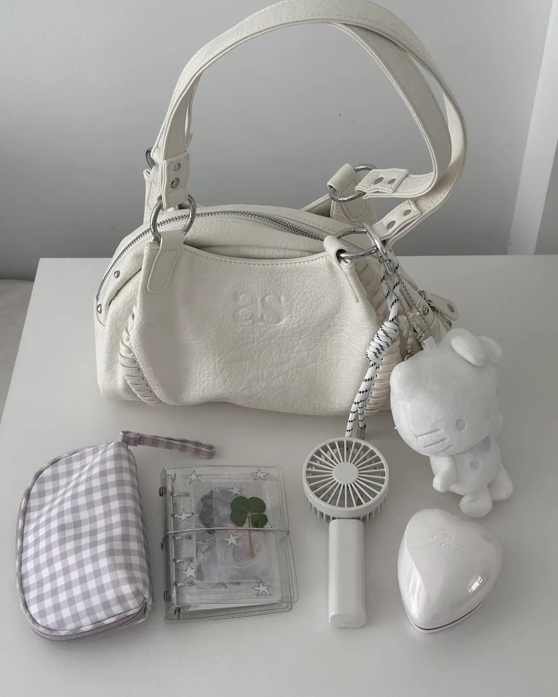 韓國限定 ASON BONITA BAG 皮革 流浪包