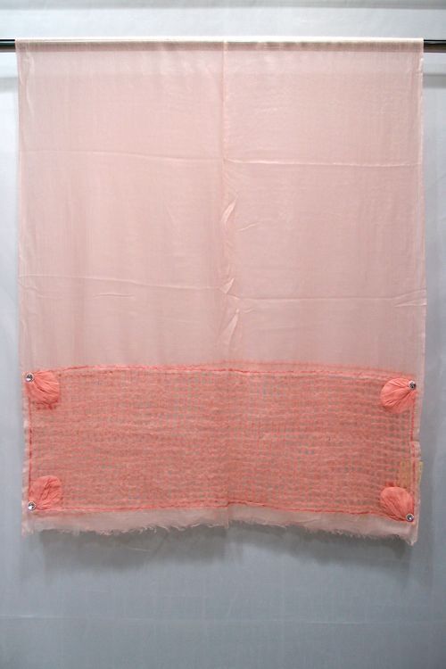 WM055 Scarfesia 淺橙漸變色絲巾 100% Wool ( Fine Wool