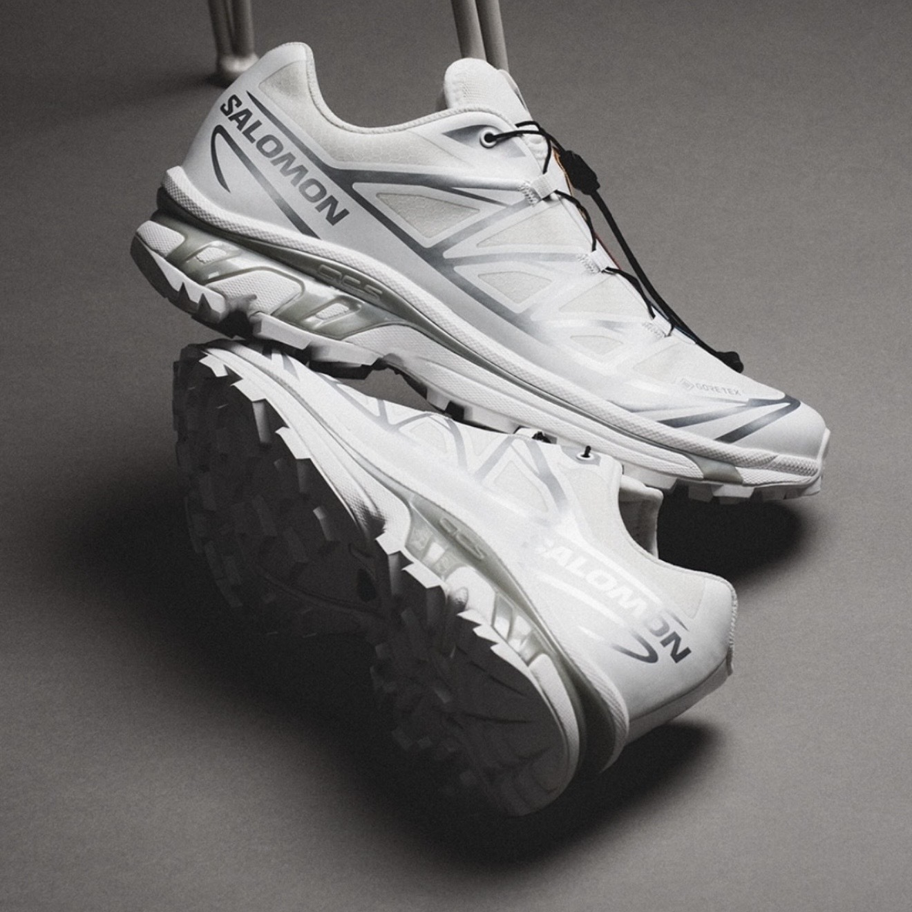 SALOMON XT-6 GTX 白銀 GORE-TEX 防水 透氣 475811