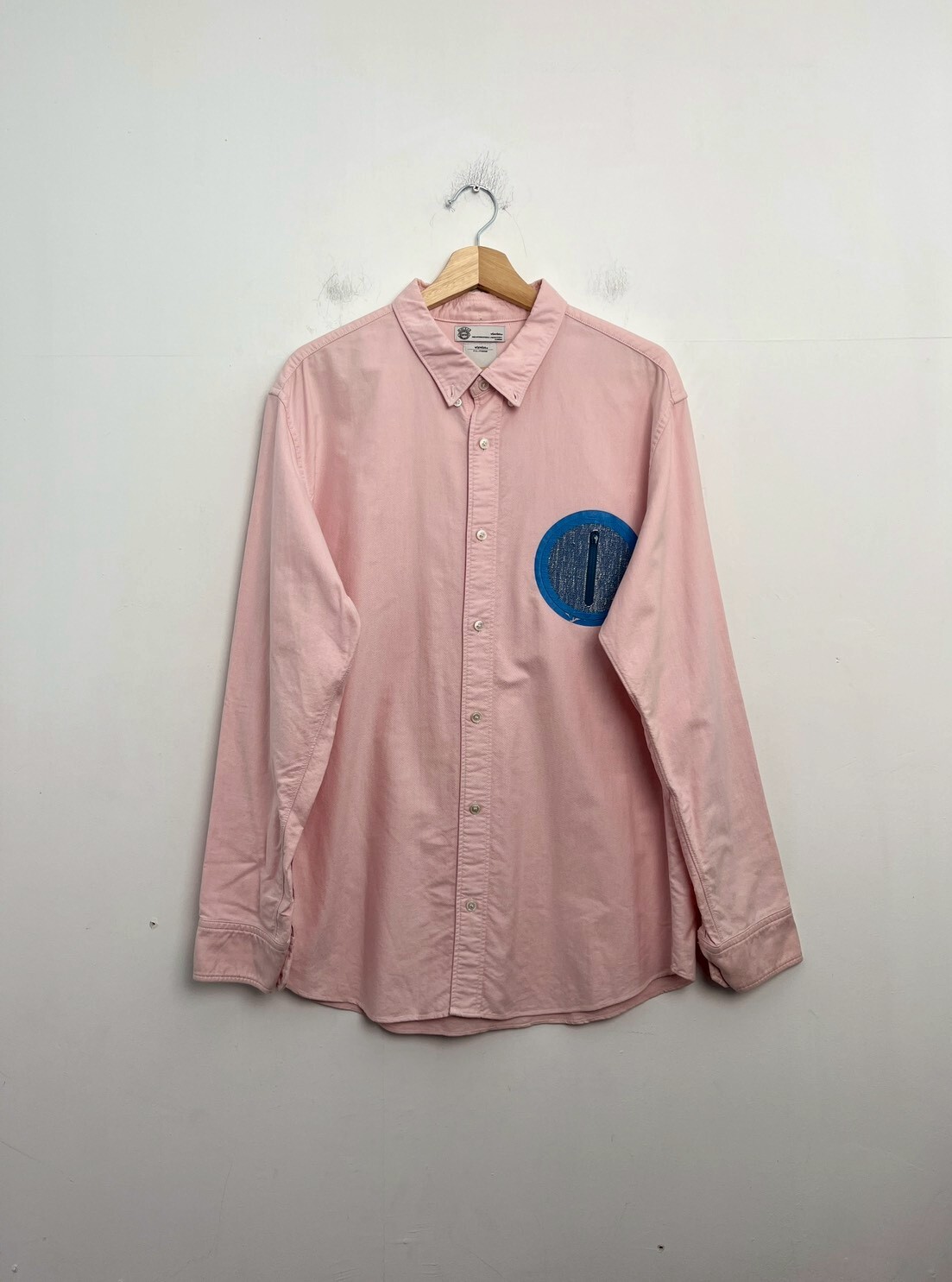 VISVIM JUNEAU WELD SHIRT L/S PINK SIZE 4