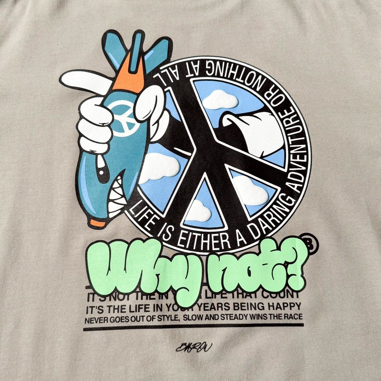 和平標炸彈印花短T 81141