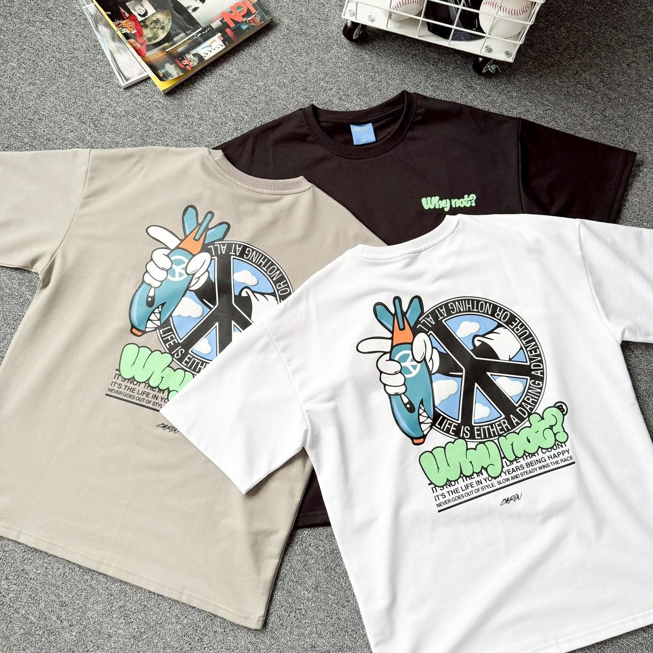 和平標炸彈印花短T 81141