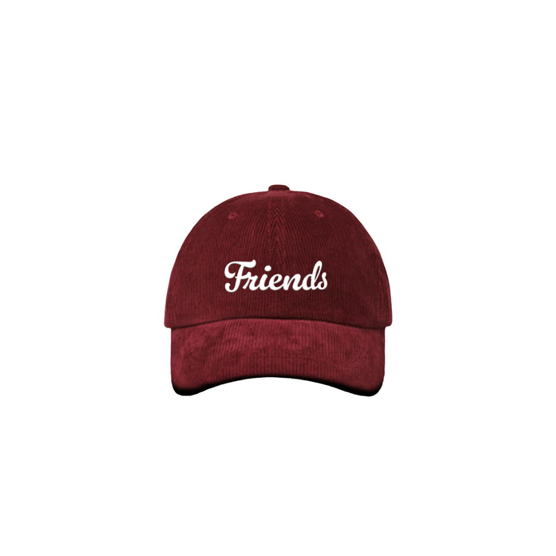 “Friends” Corduroy Baseball Cap 燈芯絨老帽