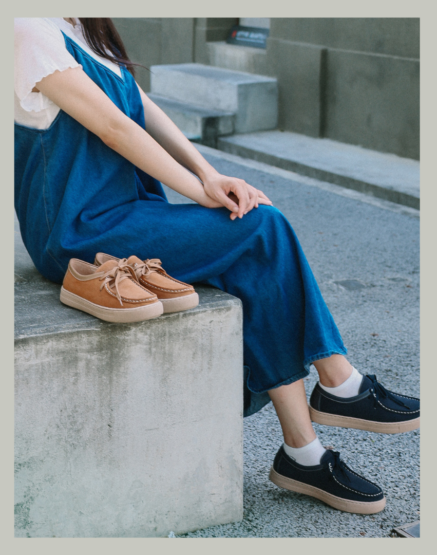 Sanly Joy 莉維亞麂皮袋鼠鞋 麂皮袋鼠鞋 女生舒適休閒鞋 日常輕鬆穿搭