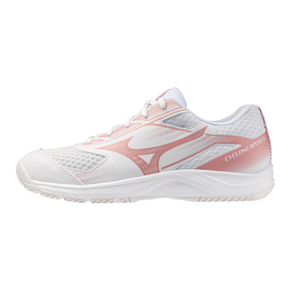 MIZUNO CYCLONE SPEED 5 WOS 白粉色 排球/手球鞋