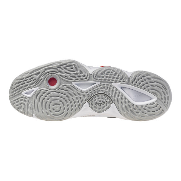 MIZUNO WAVE MOMENTUM ELITE 排球鞋 白灰色