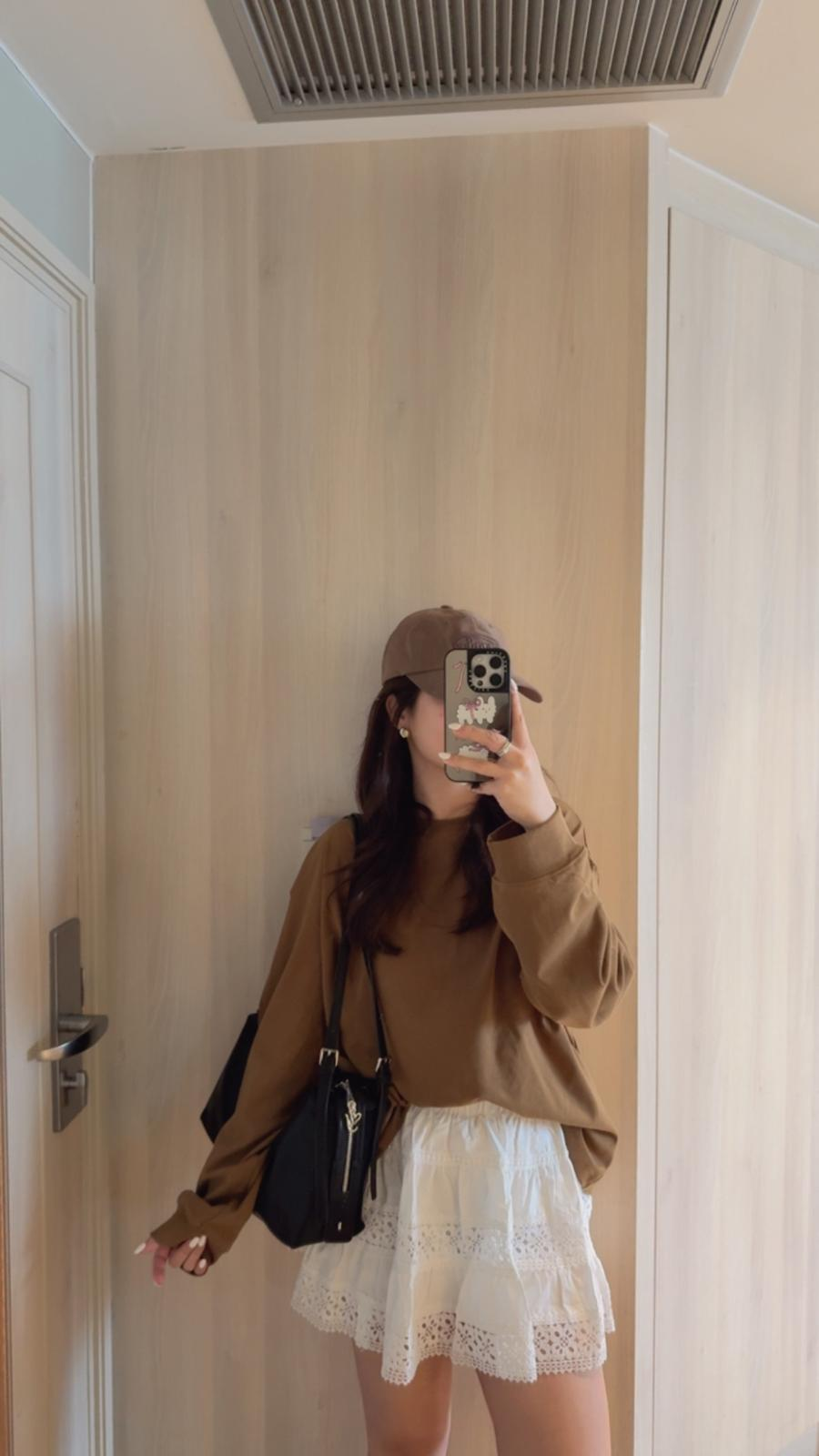 Tofu長䄂上衣(啡色)