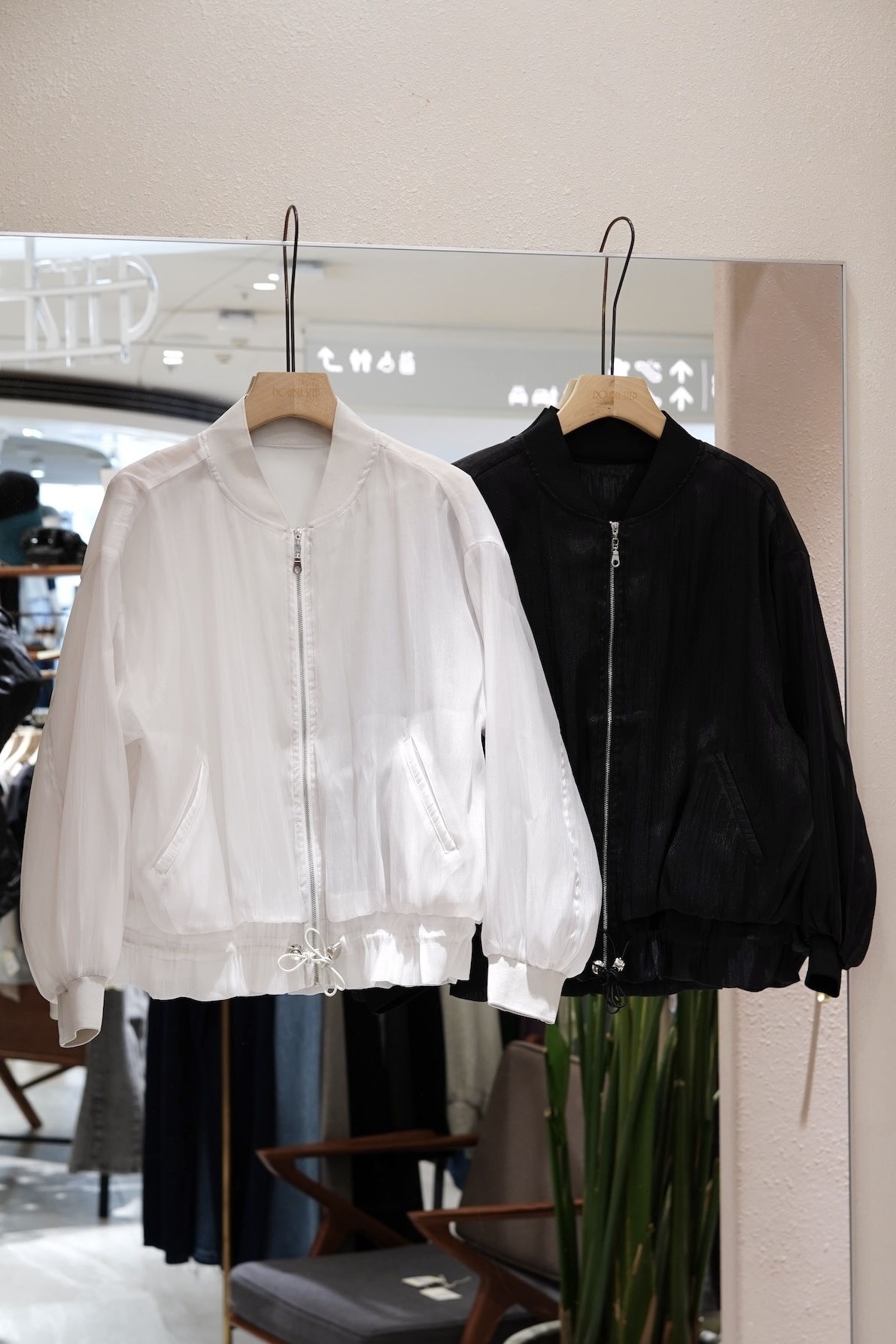 歐根紗棒球外套 - JK53698