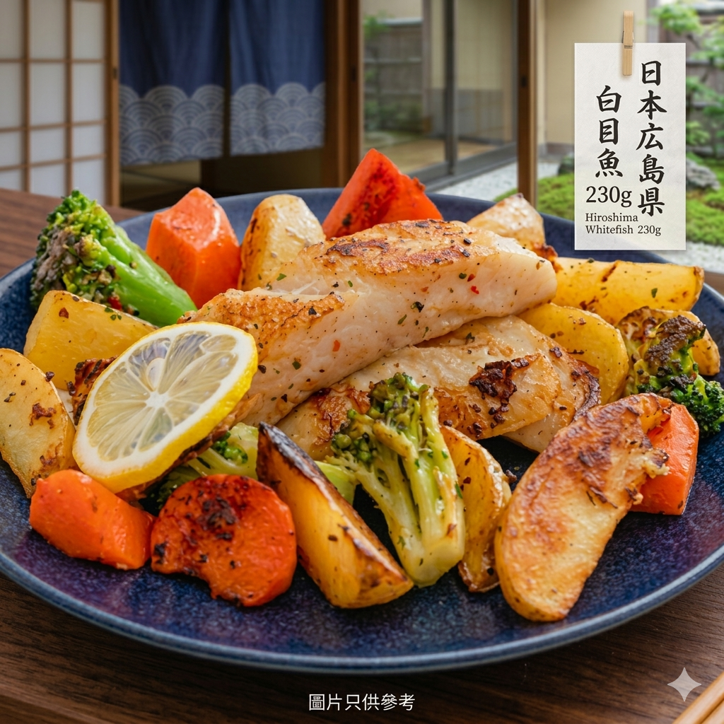 【直播凍貨】LX031109 日本廣島縣白目魚 230g