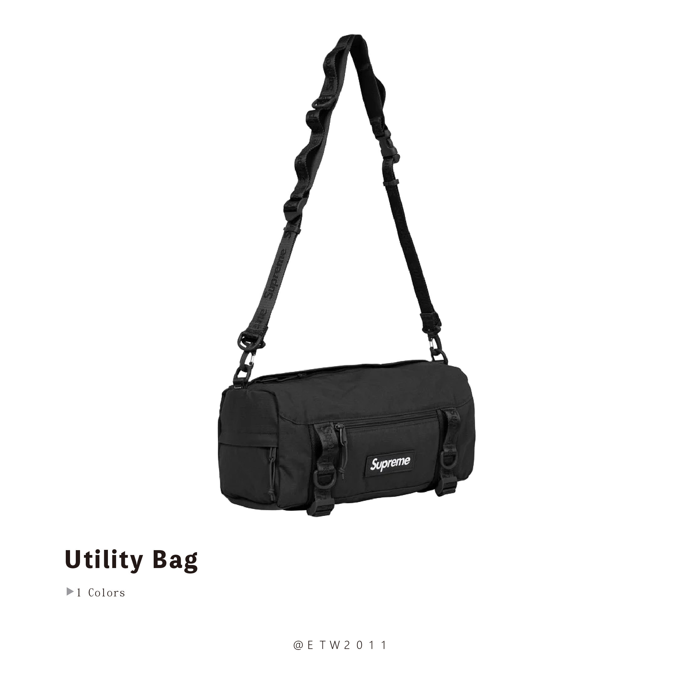 ☆ETW☆【EASY TO WEAR】SUPREME 26SS Utility Bag 背包 側背包 多功能 口袋