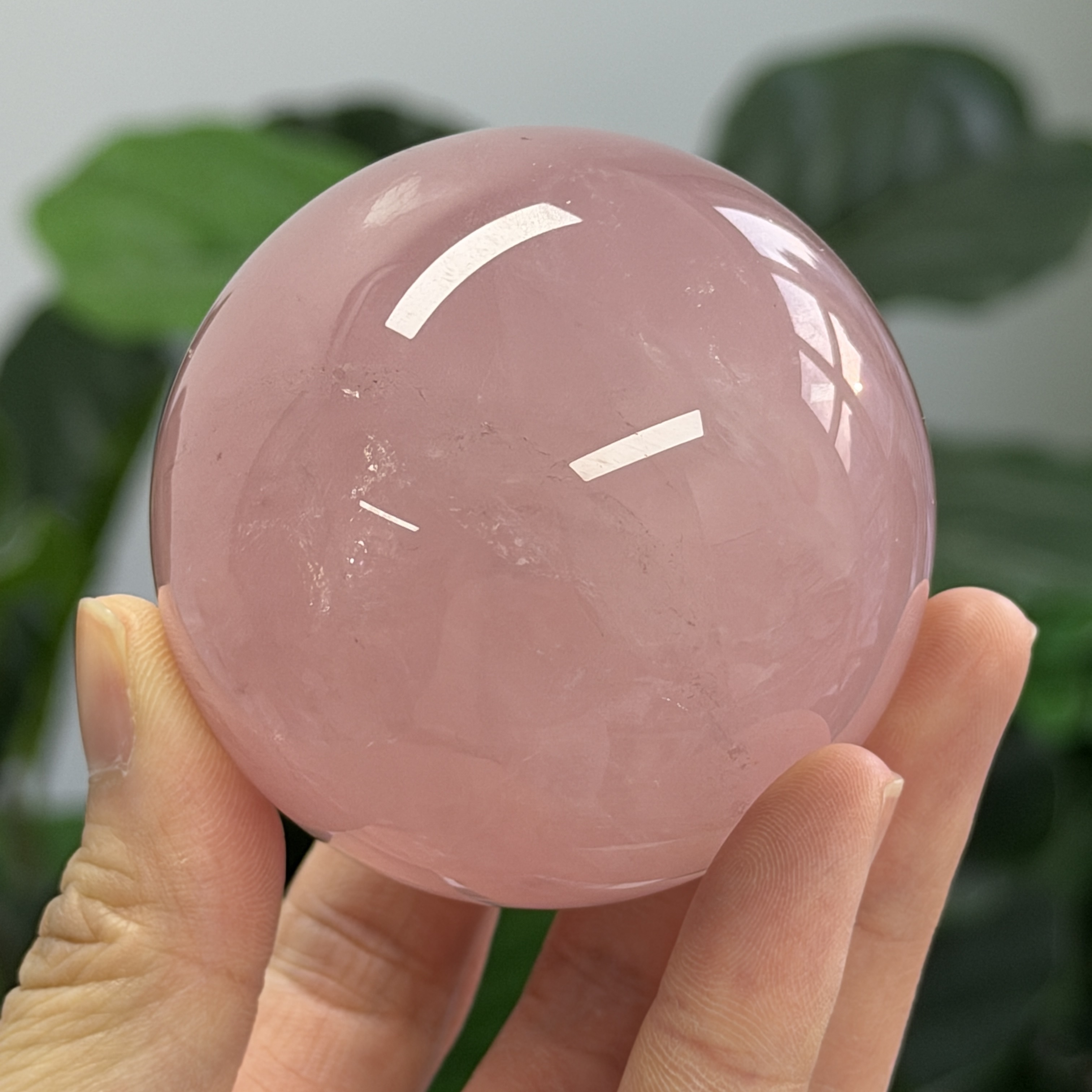 高級數粉晶球 6cm MP1721