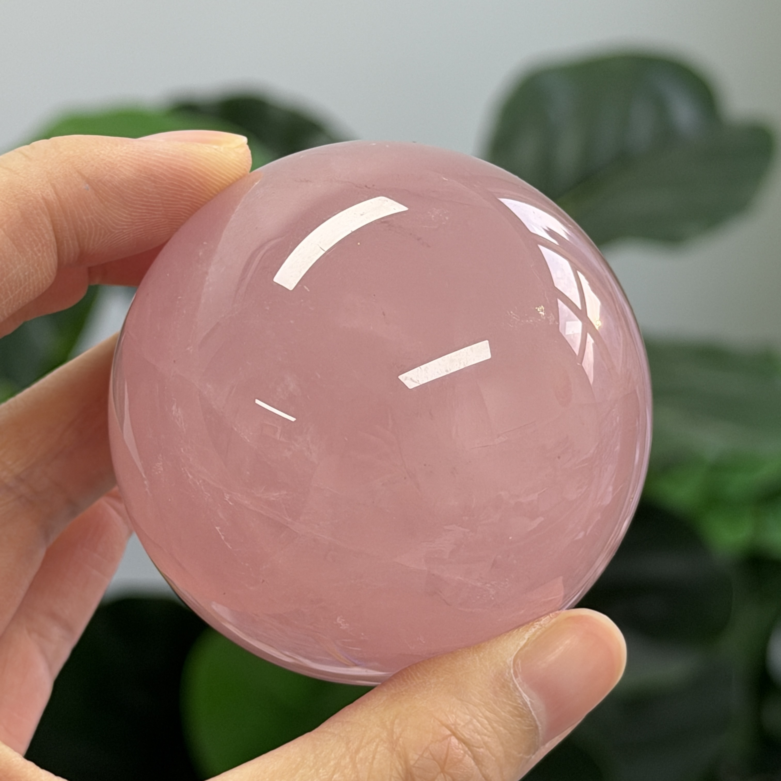 高級數粉晶球 6cm MP1721