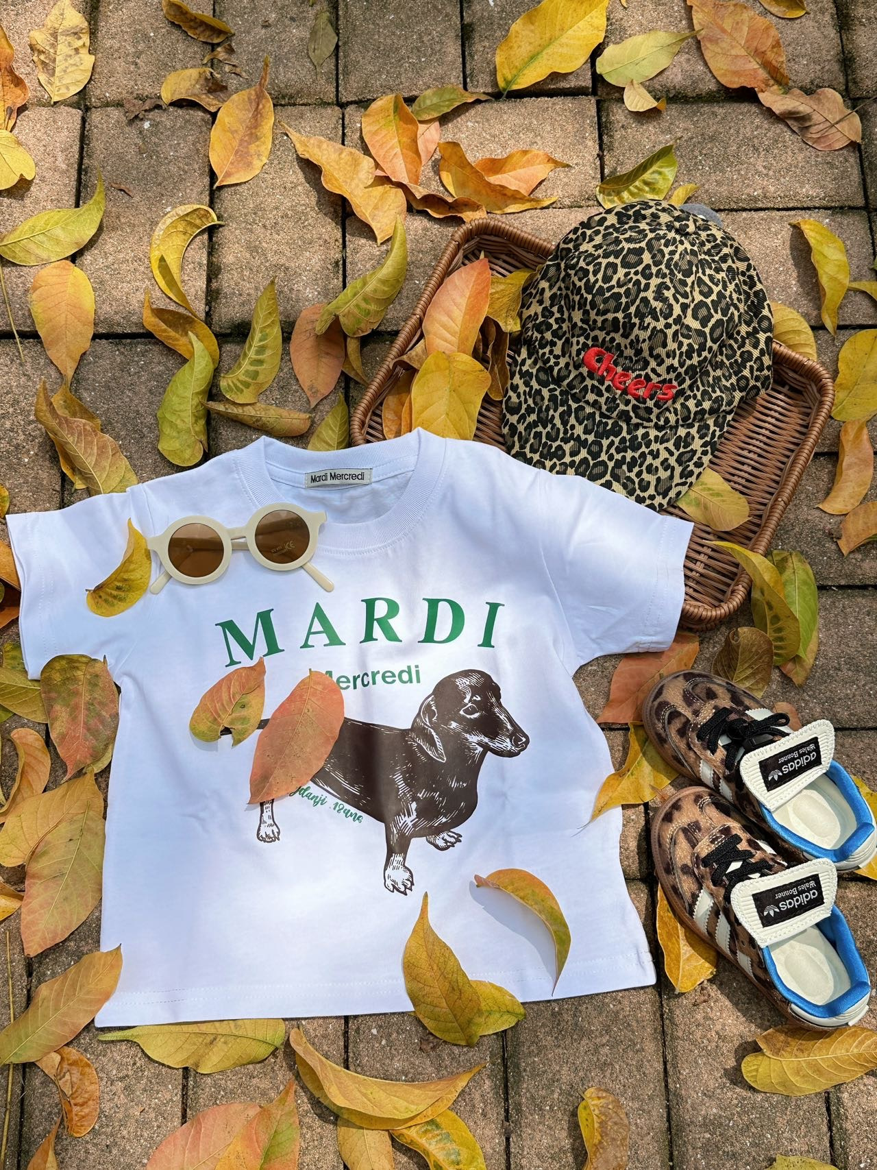 𝐌𝐚𝐫𝐝𝐢 臘腸狗親子上衣 成人尺碼  2026年第2團