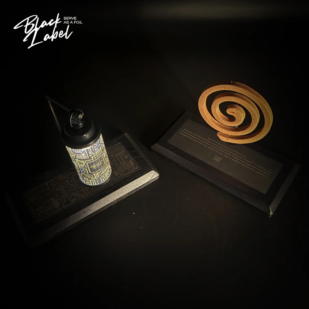 BlackLabel｜二合一蚊香/營燈架