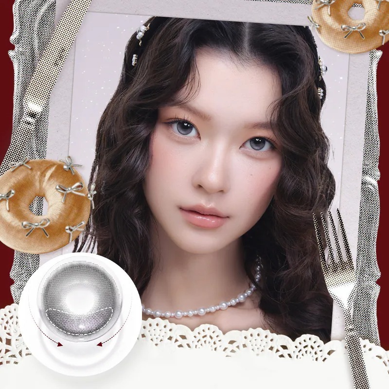 [日拋] CoFANCY 可糖 甜品宇宙系列 1 Day Silver Bagel 銀河貝果｜日拋彩妝隱形眼鏡｜每盒10片