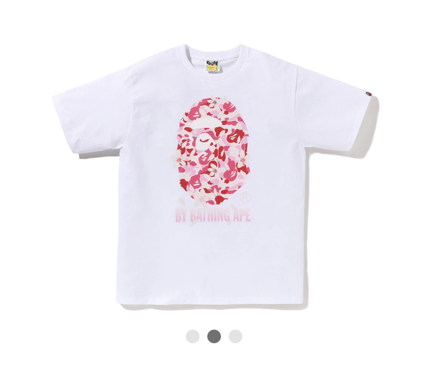 【BAPE男生】0314 發售 ABC SAKURA CAMO BY BATHING APE TEE
