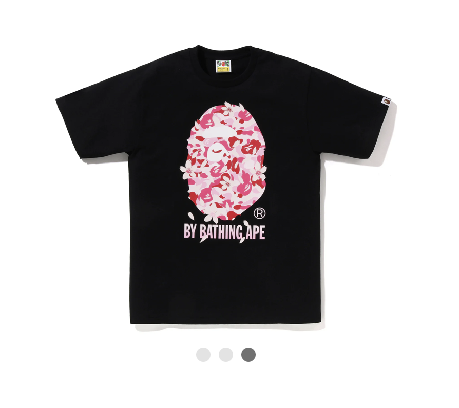 【BAPE男生】0314 發售 ABC SAKURA CAMO BY BATHING APE TEE