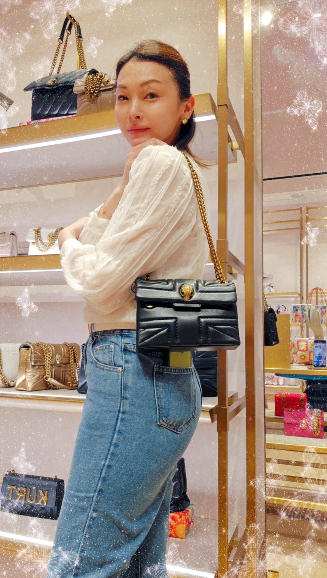 英國代購 (獨立訂單)-KG Kurt Geiger  KENSINGTON MINI UJ