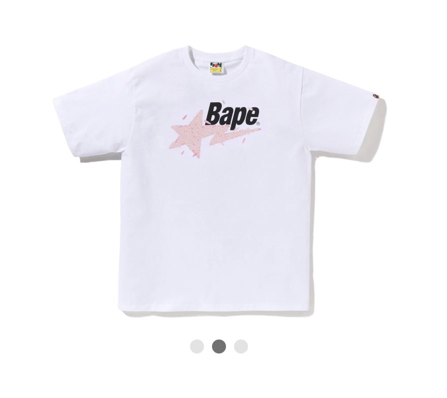 【BAPE男生】0314 發售SAKURA STA TEE