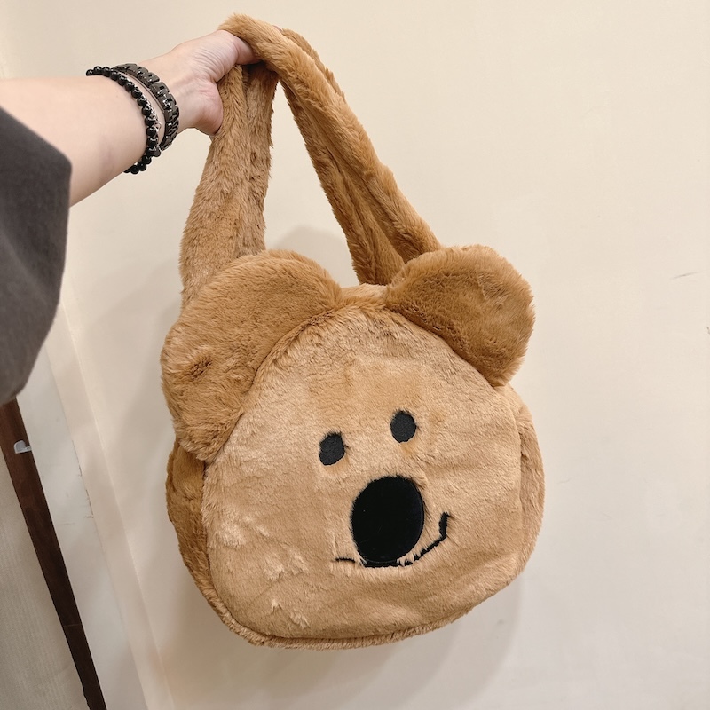《03115》dinotaeng矮袋鼠毛絨絨大包
