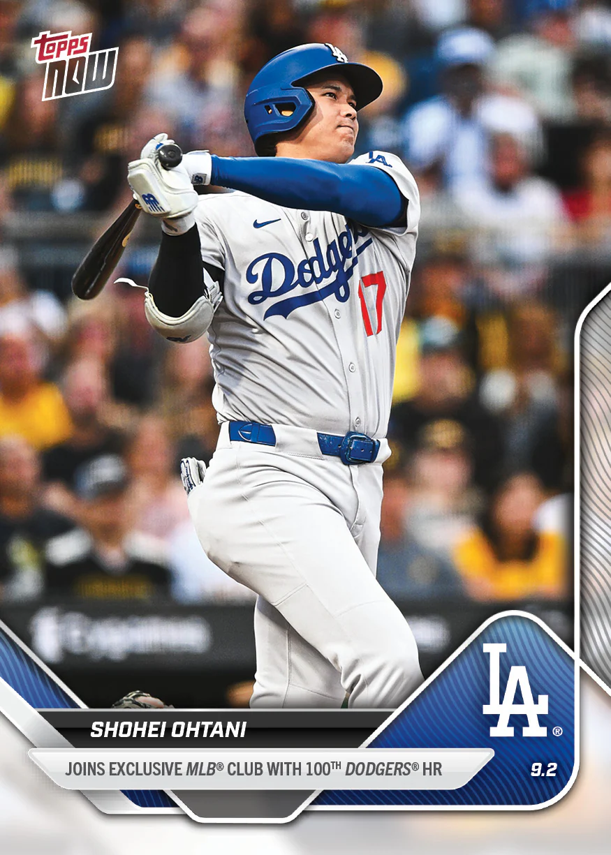 大谷翔平 2025 MLB Topps NOW 球員卡 Card 650