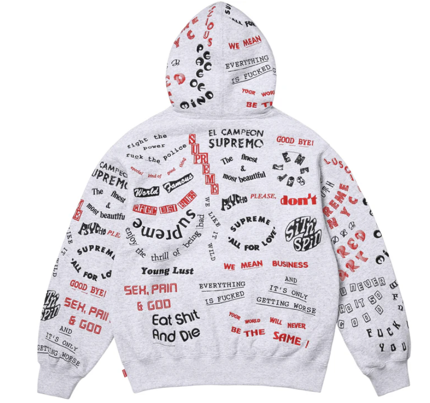 【Supreme】0228春夏開季WEEK 2 發售Too Deadly Hooded Sweatshirt