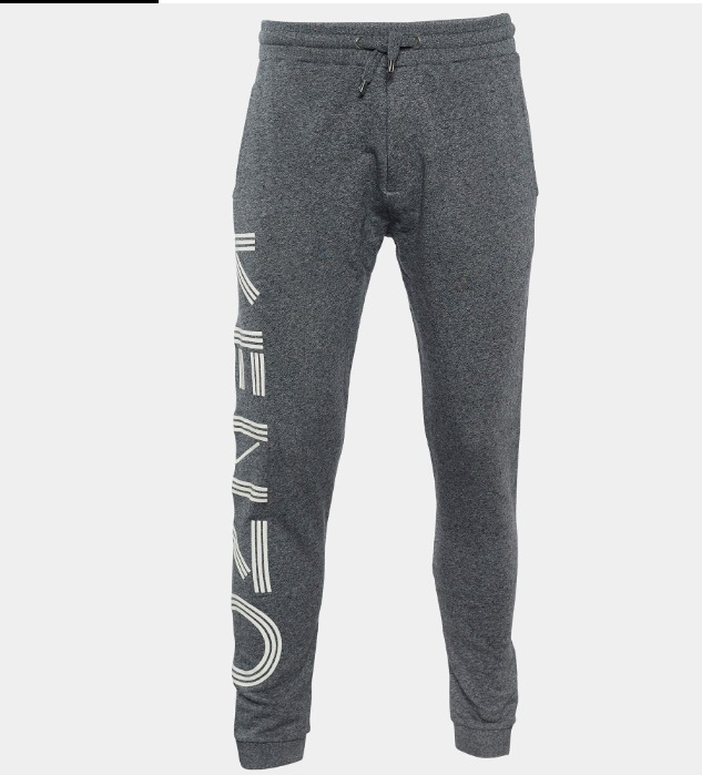 [S] KENZO SPORT CUFFED SWEATPANTS,GREY, F005PA7164MD.98 (SK224)