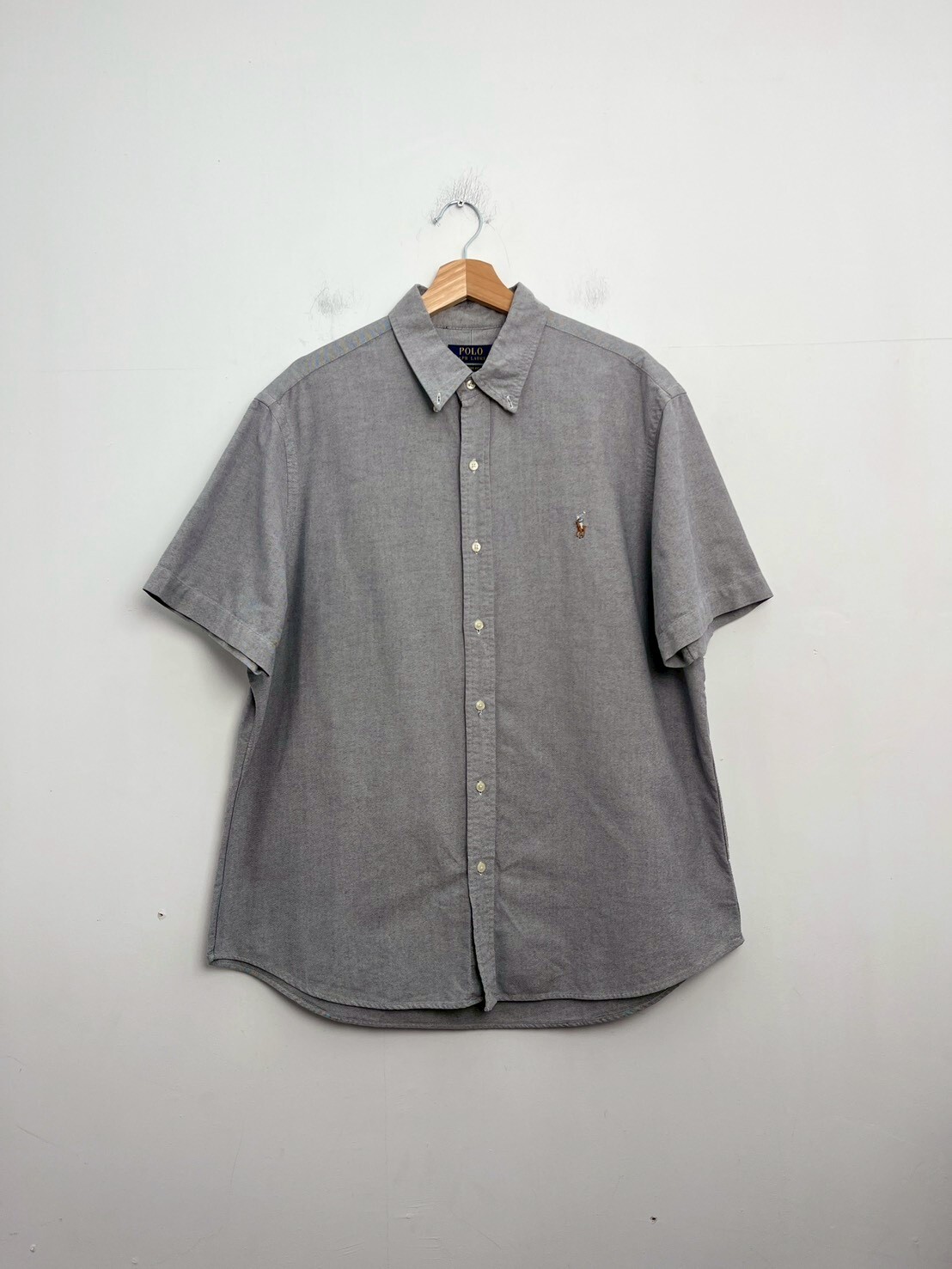 POLO RALPH LAUREN Classic Fit Cotton Oxford Shirt SIZE XL