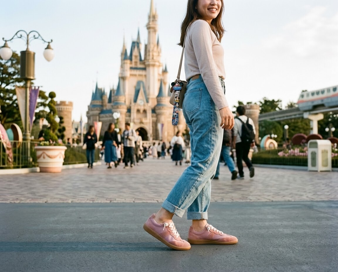 懂台灣女孩腳型的專屬楦頭！艾蜜莉德訓鞋搭配極軟豚皮乳膠鞋墊，讓妳願意穿上它去散步、去旅行，享受每個普通卻珍貴的日常。