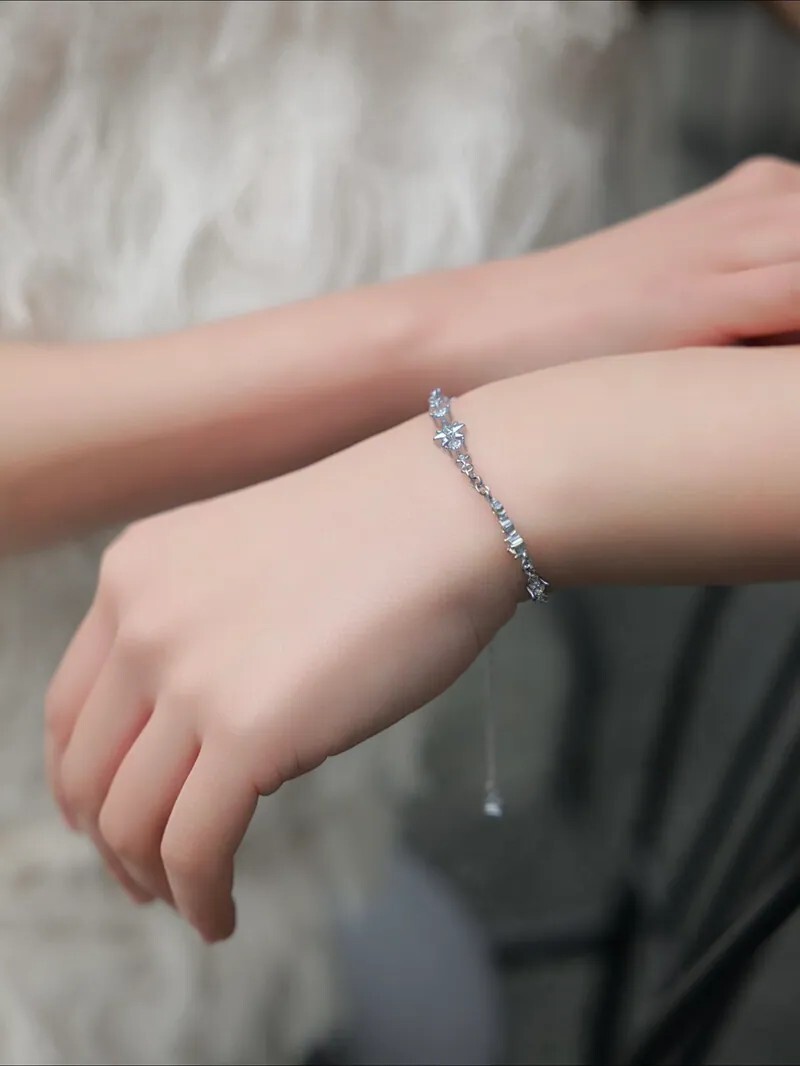 CHARLES & KEITH 小CK 北極星 滿鑽 手鏈