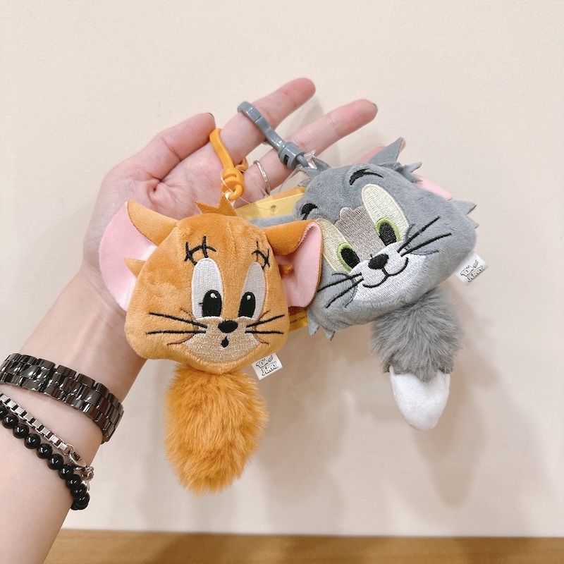 《03120》湯姆貓與傑利鼠尾巴可拉吊飾